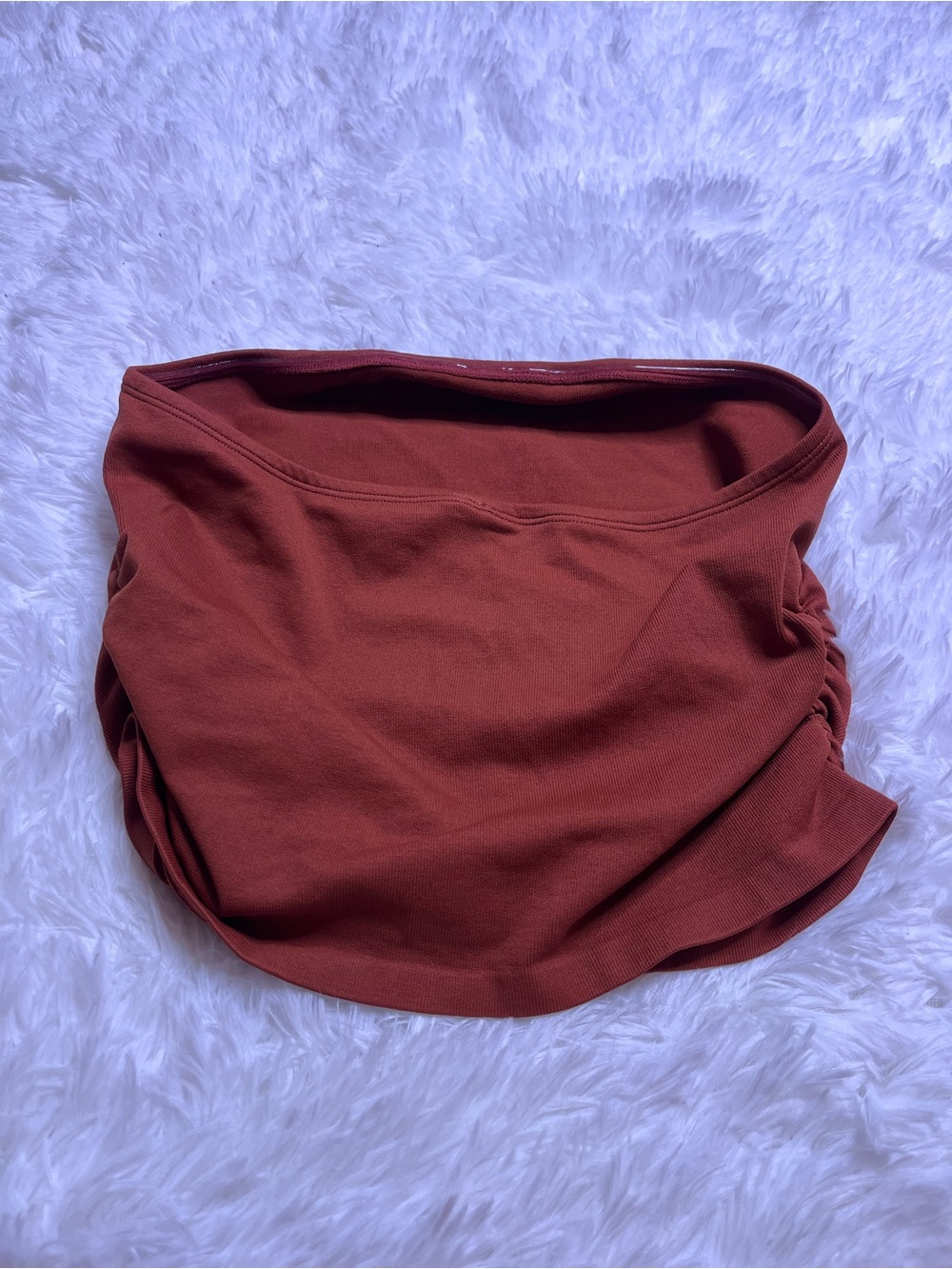 Rust Red Tube Top - Picture 5 of 5